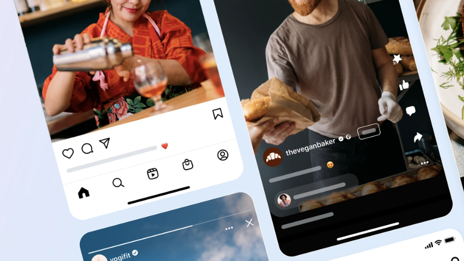 Close view of Meta Verified across Instagram Feed and Reels surfaces